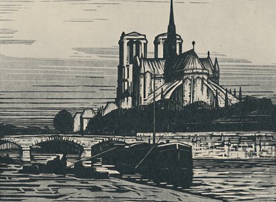 نوتردام دي باريس ، 1919 بواسطة ألفريد لاتور