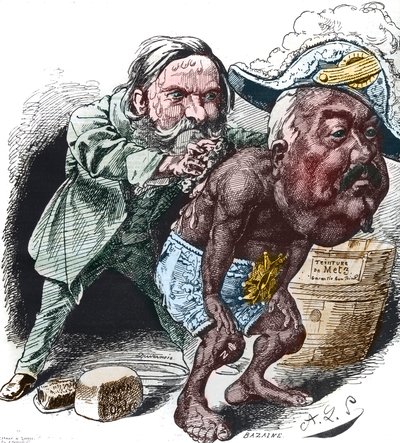 حاول كليمان دوفرنوا (1836-1879) ، وهو سياسي فرنسي ، تطهير فرانسوا أشيل بازين (فرانسوا أشيل) بواسطة ألفريد لو بيتيت