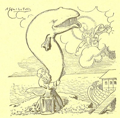 Illustration of Alfred Le Pete (1841-1909) in Gros-Jean and his cure بواسطة ألفريد لو بيتيت