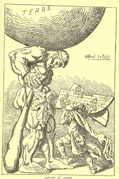رسم توضيحي لألفريد لو بيت (1841-1909) في جروس جان وأبرشيته بواسطة ألفريد لو بيتيت