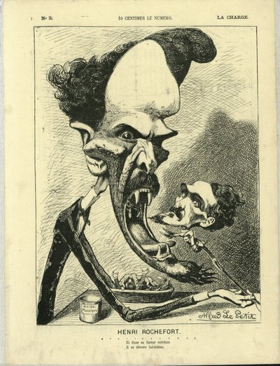 رسم توضيحي لألفريد لو بيت (1841-1909) في La Charge (1870) ، رقم 3 بواسطة ألفريد لو بيتيت