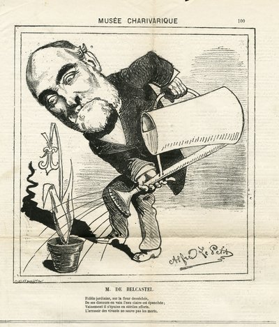 رسم توضيحي لألفريد لو بيت (1841-1909) في لو شاريفاري بواسطة ألفريد لو بيتيت