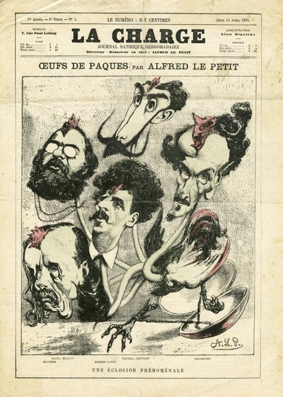 رسم توضيحي لألفريد لو بيتيت (1841-1909) في لا تشارج (1870) بواسطة ألفريد لو بيتيت