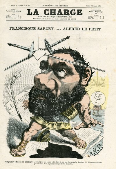 La Charge (1870), number 12, Satirique en Couleurs بواسطة ألفريد لو بيتيت