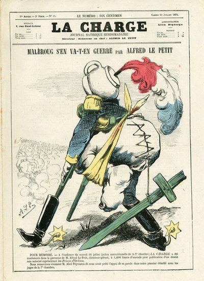 La Charge (1870), number 15, Satirique en Couleurs بواسطة ألفريد لو بيتيت