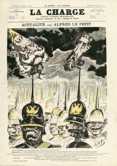 La Charge (1870) ، رقم 16 بواسطة ألفريد لو بيتيت