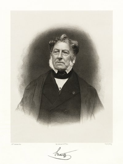 جاكوب إغناز هيتورف ، 1865-1866 بواسطة Alfred Lemoine