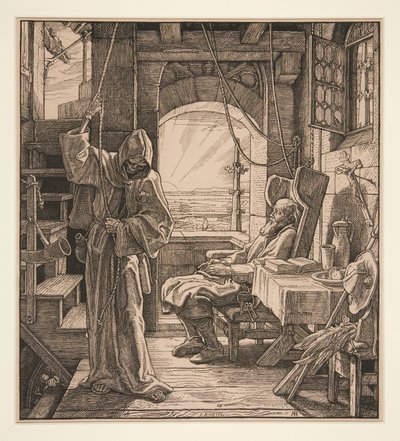 الموت كصديق بواسطة Alfred Rethel