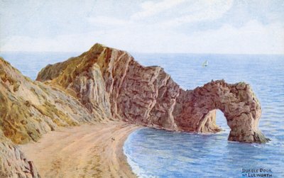 Durdle Door ، Nr Lulworth (لون ليثو) بواسطة ألفريد روبرت كوينتون