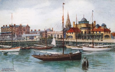 Lowestoft ، حوض اليخوت بواسطة ألفريد روبرت كوينتون