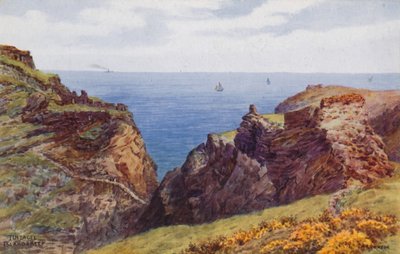 Tintagel ، جزيرة وكيب بواسطة ألفريد روبرت كوينتون