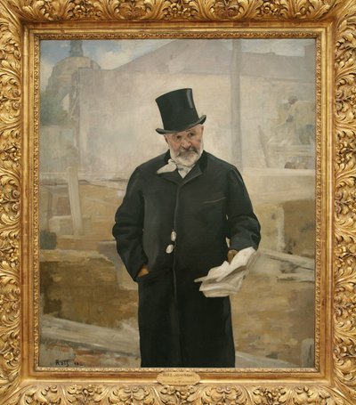 صورة لأدولف ألفاند (1817-1891) ، 1888 (زيت على قماش) بواسطة ألفريد رول