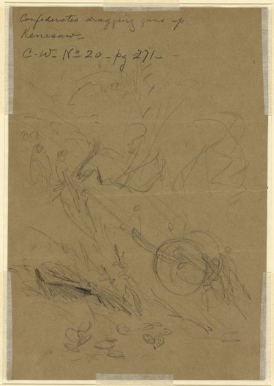 الحلفاء يسحبون البنادق حتى كينيساو بواسطة ألفريد رودولف واود