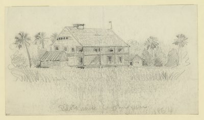 منزل الطيارين على نهر سانت جونز بواسطة ألفريد رودولف واود