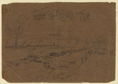 تدمير السكك الحديدية كفن عسكري بواسطة ألفريد رودولف واود