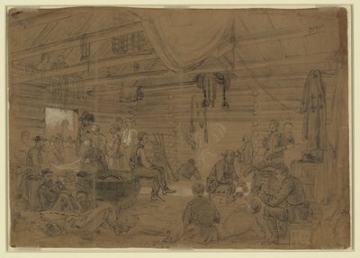 Skedaddlers Hall ، هاريسونز لاندينغ بواسطة ألفريد رودولف واود