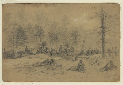 بقعة حيث Genl. قتل Sedgwick بواسطة ألفريد رودولف واود