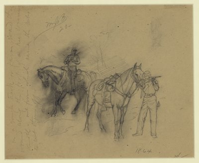 اثنان من الفرسان بواسطة ألفريد رودولف واود