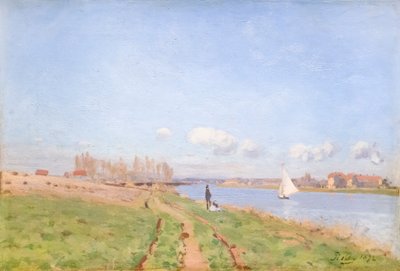 ضفاف نهر السين في Argenteuil بواسطة الفريد سيسلي