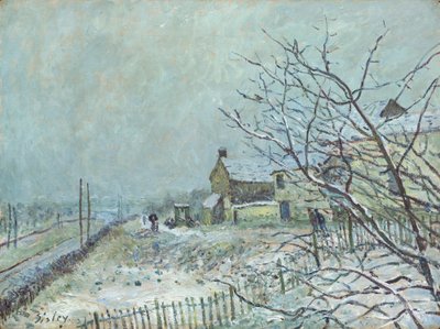 أول ثلوج في Veneux-Nadon ، 1878 بواسطة الفريد سيسلي