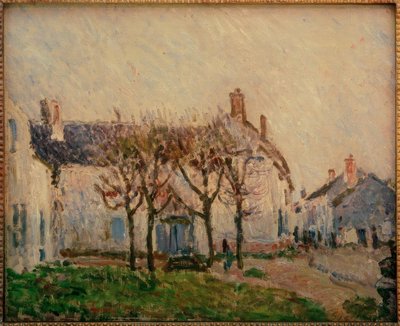 شارع في Moret-sur-Loing بواسطة الفريد سيسلي