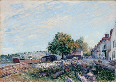 سان ماميس. صباح 1884 بواسطة الفريد سيسلي