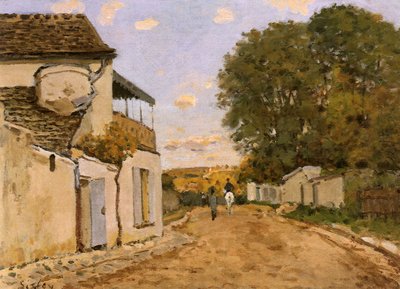 شارع في Louveciennes (Rue de la Princesse) ، حوالي 1873 (زيت على قماش) بواسطة الفريد سيسلي