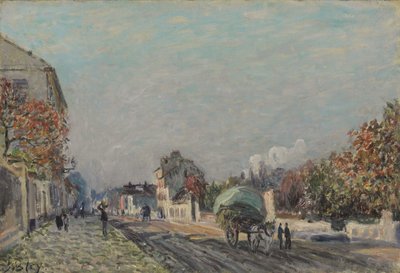 شارع في مارلي 1876 بواسطة الفريد سيسلي