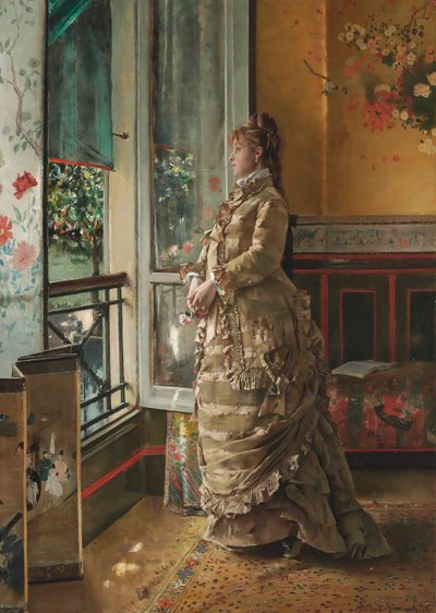 حزن ، 1876. بواسطة ألفريد إميل ستيفنز
