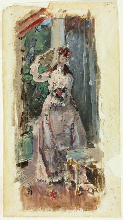 ركن الشرفة بواسطة Alfred Emile Stevens