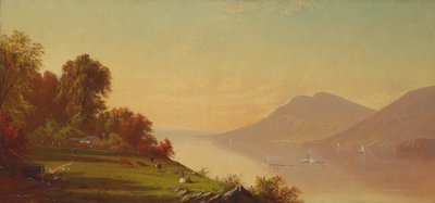 بعد الظهر في هدسون ، 1867 بواسطة ألفريد طومسون بريشر