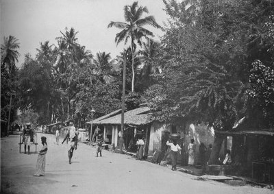 مشهد على جانب الطريق على الطريق إلى جبل. لافينيا ، c1890 ، 1910 بواسطة لوحة ألفريد ويليام أماندوس