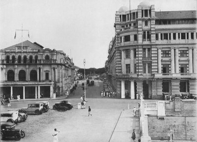 فندق جراند أورينتال ومبنى P. & O. ، سيلان ، c1890 ، 1910 بواسطة لوحة ألفريد ويليام أماندوس