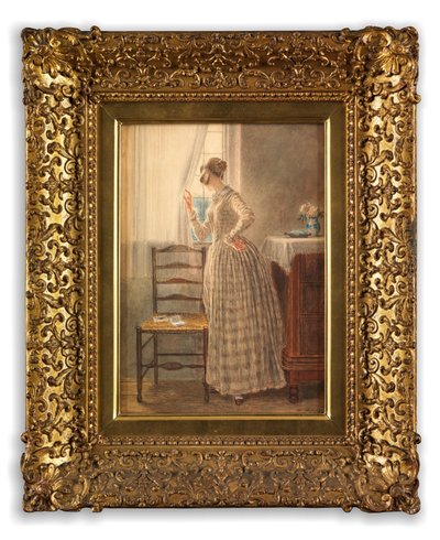 التوقع (بالألوان المائية) بواسطة ألفريد ويليام هانت