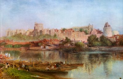 قلعة وندسور ، 1889 ، 1912. بواسطة ألفريد ويليام هانت