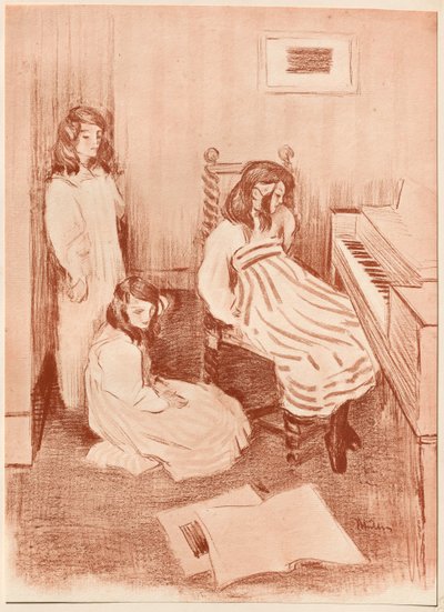 Bouderie ، 1898. بواسطة ألفريدو مولر
