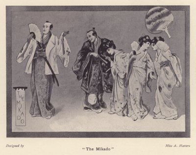 "The Mikado" (litho) بواسطة أليس هافرز