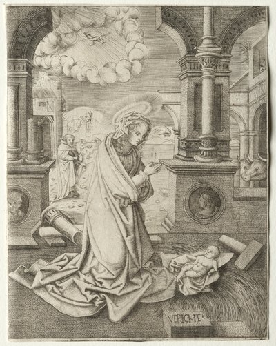 الميلاد ، 1520s. بواسطة Allaert Claesz