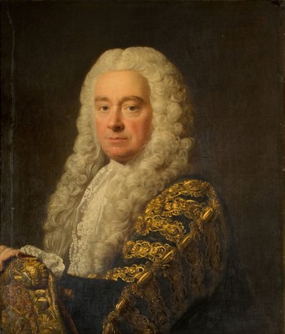 صورة لفيليب يورك ، إيرل هاردويك الأول ، 1750-1764. بواسطة آلان رامزي