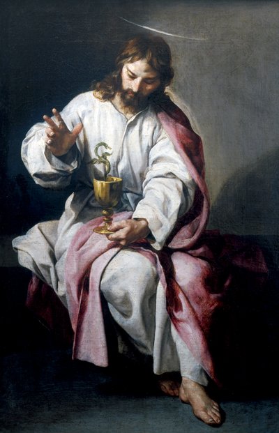 القديس يوحنا الإنجيلي بالكأس المسموم ، 1636 بواسطة ألونسو كانو