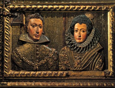 Portrait of Philip II, relief بواسطة ألونسو دي مينا