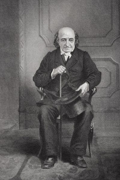 صورة لألبرت جالاتين (1761-1849) (ليثو) بواسطة Alonzo Chappel
