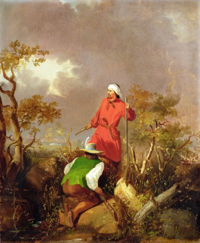 رجال الحدود (زيت على قماش) بواسطة ألونزو تشابل