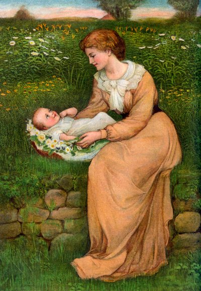 سرير من الإقحوانات ، 1905. بواسطة ألفاج بروير