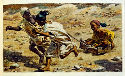 رسم توضيحي لـ"دينيه" من "السراب" مشاهد من الحياة العربية. 1906. رسوم إيتيان دينيه من كتاب "السراب، مشاهد من الحياة العربية" مع تعليق لسلمان بن إبراهيم بامر. وُلد نصر الدين دينيه باسم ألفونس-إتيان دينيه؛ (1861-1929) كان فرين بواسطة ألفونس إتيان دينيه