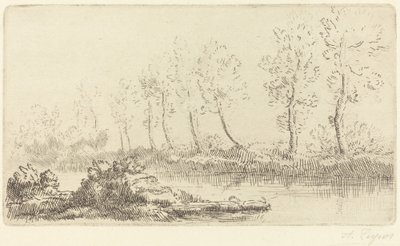 ضفاف نهر Adour Bord de l'Adour. بواسطة ألفونس ليجروس