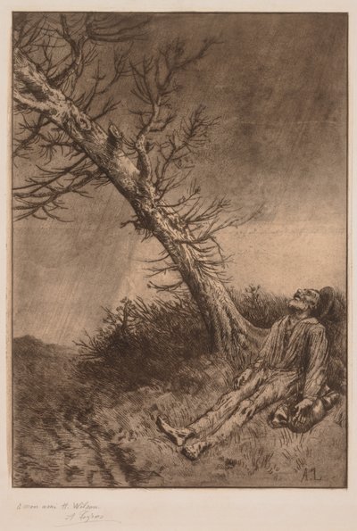 وفاة Vagabond ، ج. 1875. بواسطة ألفونس ليجروس