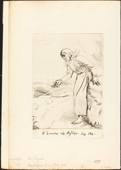 Frontispiece (المرأة المتسولة من Veze) بواسطة ألفونس ليجروس