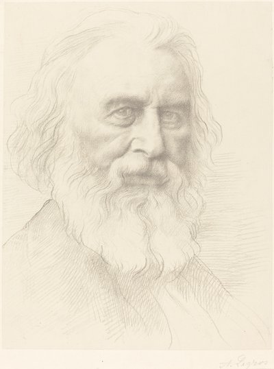 HW Longfellow ، اللوحة الثانية. بواسطة ألفونس ليجروس