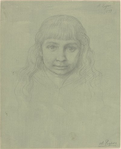 رأس طفل ، 1893. بواسطة ألفونس ليجروس
